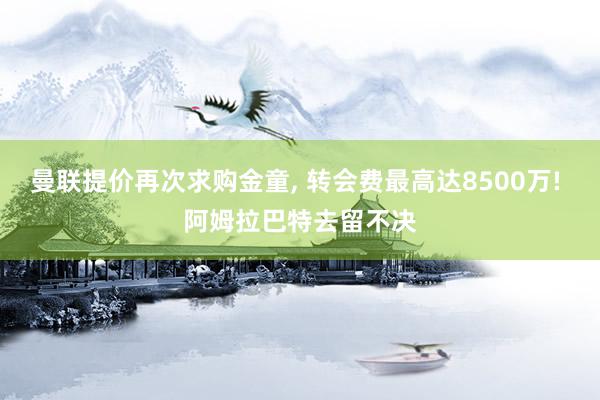 曼联提价再次求购金童, 转会费最高达8500万! 阿姆拉巴特去留不决